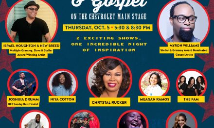 ‘A Night of Inspiration & Gospel returns to the Chevrolet Main Stage with Israel Houghton and Myron Williams