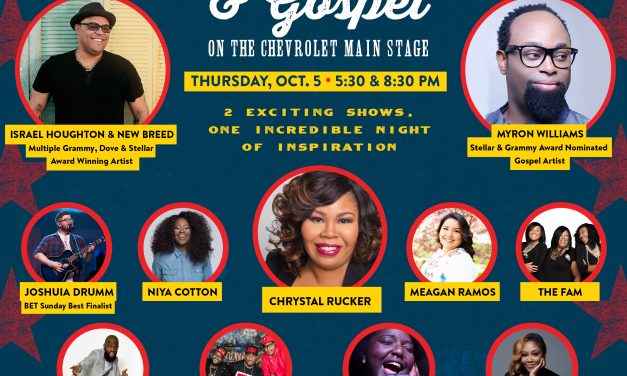 ‘A Night of Inspiration & Gospel returns to the Chevrolet Main Stage with Israel Houghton and Myron Williams