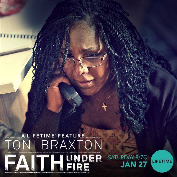 Don’t miss Toni Braxton as Antoinette Tuff in “Faith Under Fire” on Lifetime, this Saturday