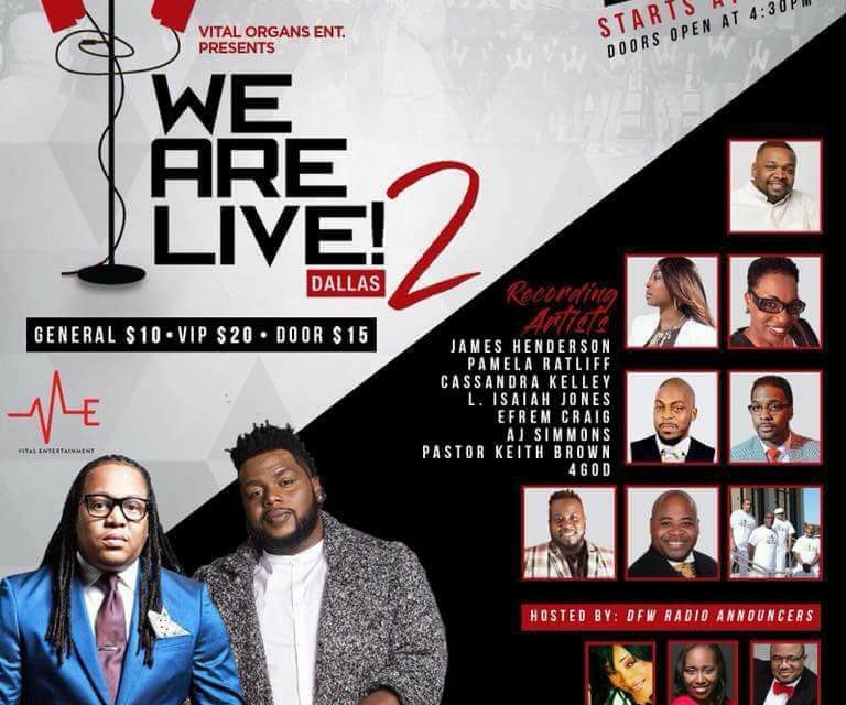Vital Organs Entertainment present ‘We Are Live! 2’