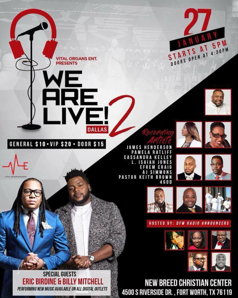 Vital Organs Entertainment present ‘We Are Live! 2’