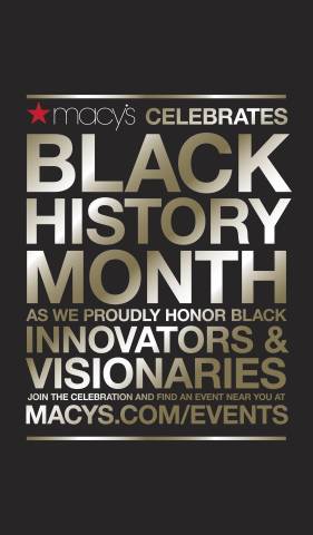 Macy’s Celebrates Innovators and Visionaries During Black History Month