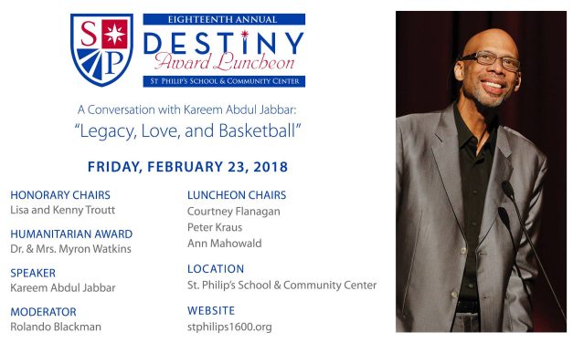 18th Annual Destiny Award Luncheon is a Slam Dunk: Featuring Kareem Abdul-Jabbar