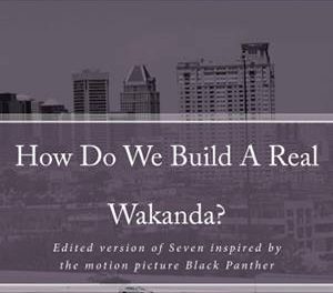 In New Book, Sean XLG Mitchell Asks: “How Do We Build a Real Wakanda?”