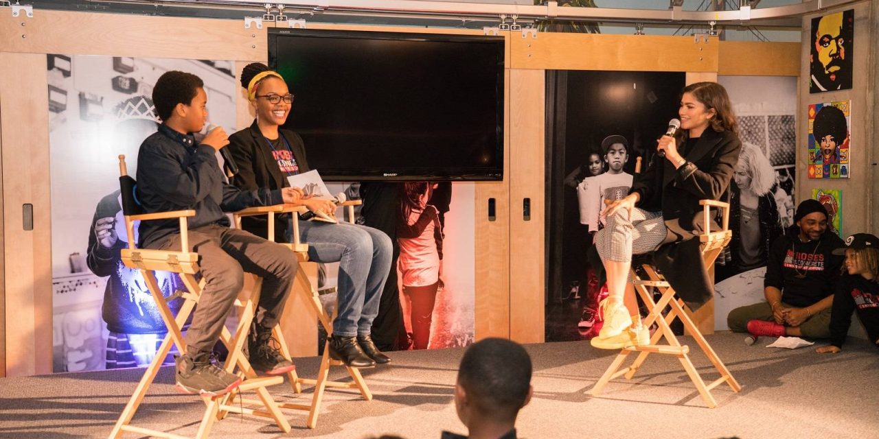 Zendaya and Google.org Celebrate Announcement of $650K Grant to East Oakland School