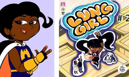 Black Super Hero Girl Aims to Help Save Lung Patients Everywhere