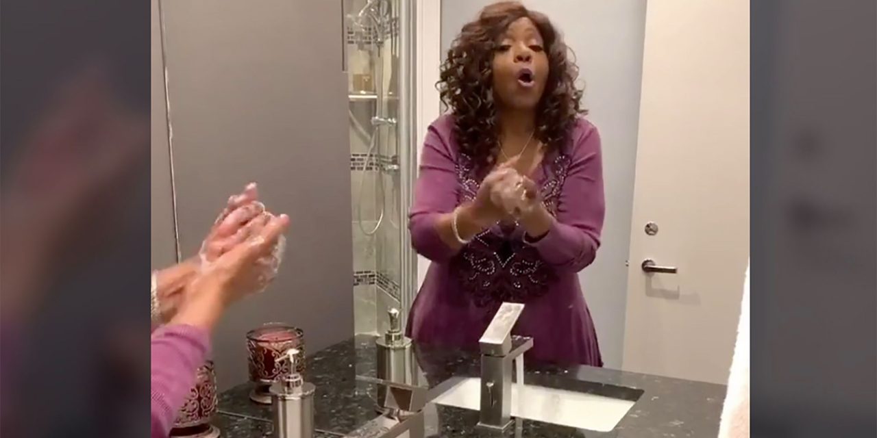 Gloria Gaynor invites survivors everywhere to scrub with viral challenge on TikTok