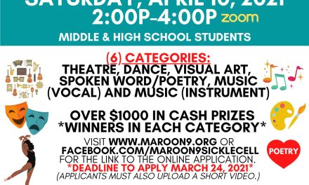 Maroon 9 Community Outreach Organization to host inaugural Virtual Fine Arts Competition