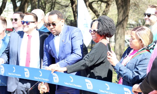 The City of Dallas and Abounding Prosperity, Inc., celebrate the renaming of Kimble Park in Honor of Irene H. Trigg-Myers