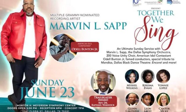 Marvin Sapp Joins ‘TOGETHER WE SING 2024’ for  a night of collaboration and inspiration
