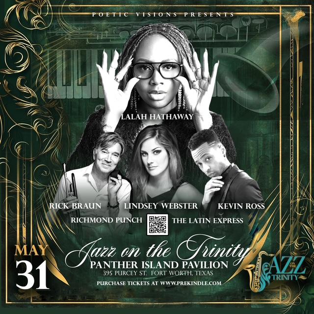 LALAH HATHWAY RETURNS TO HEADLINE FORT WORTH’S “JAZZ ON THE TRINITY” ON MAY 31, 2025