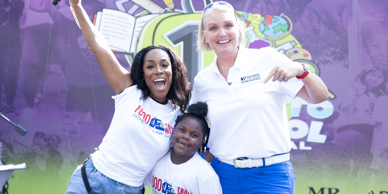 1-800-TruckWreck and the Witherite Law Group make Back to school stress free with “Shoesday” and Oak Cliff backpack giveaway