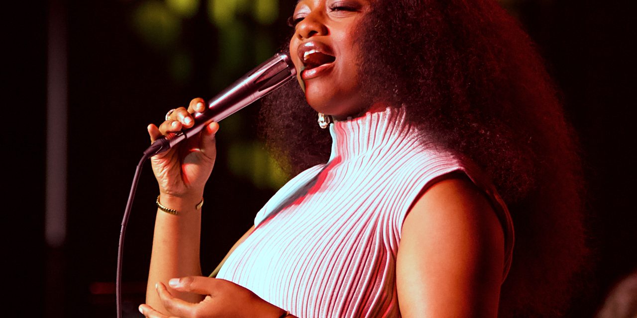 Samara Joy at the Riverfront Jazz Festival