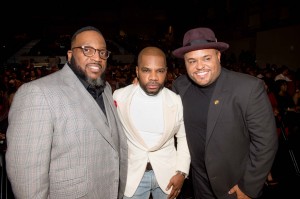 Marvin Sapp Kirk Franklin and Israel Houghton